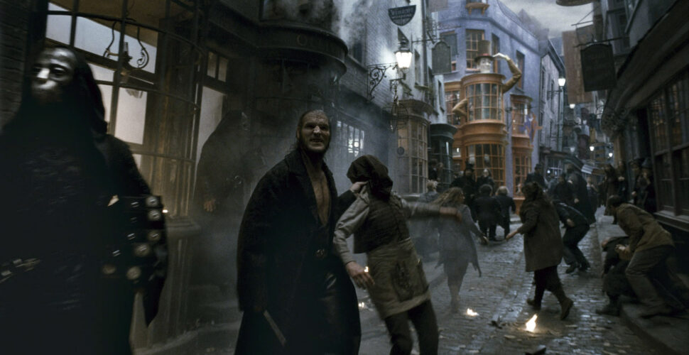 An image of Fenrir Greyback from Harry Potter
